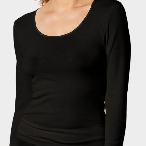 Mey Exquisite Ull & Silki Síðerma Bolur