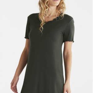 Damella Stutterma Náttkjóll Bambus